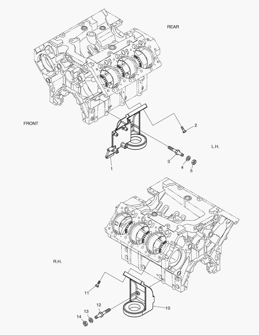 МОНТАЖ ДВИГАТЕЛЯ