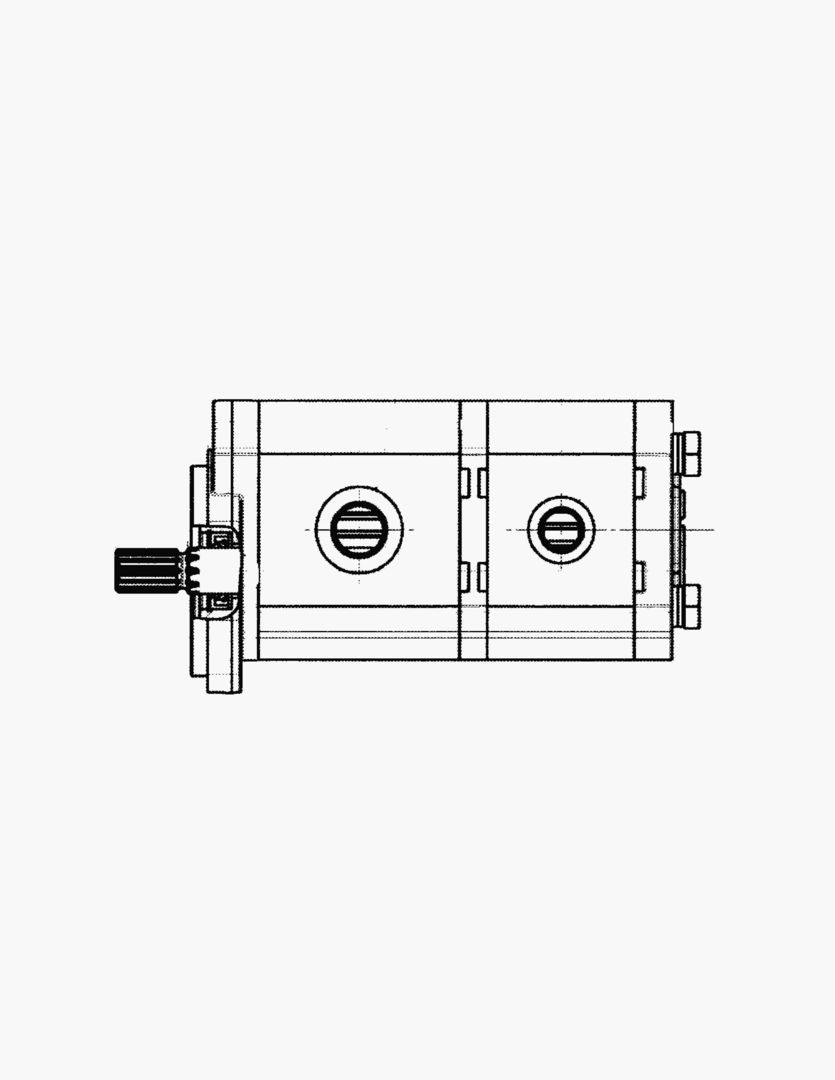 Спецтехника 4141 GEAR PUMP(2 PORT) [1815~] - главное фото