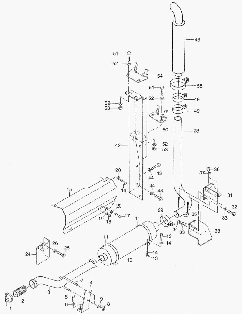 G015-3 EXHAUST SYSTEM [410243~]