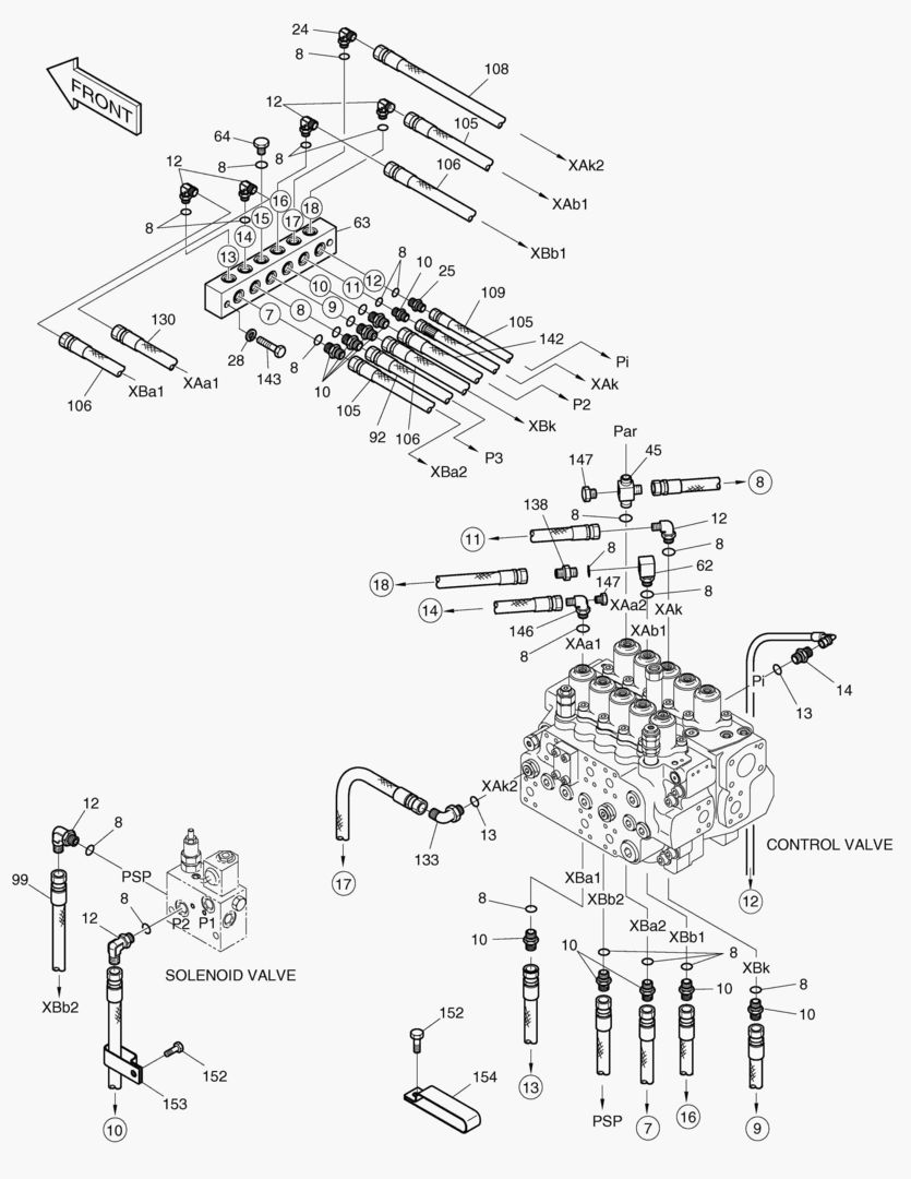 ТРУБОПРОВОД СЕРВОУПРАВЛЕНИЯ(7)