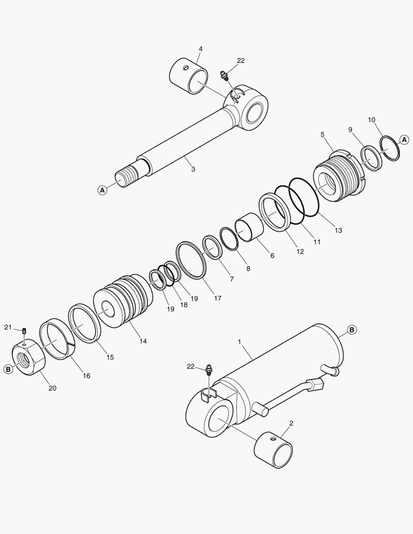 ЦИЛИНДР БУЛЬДОЗЕРА - НЕ ПРЕДОХРАНИТЕЛЬНЫЙ