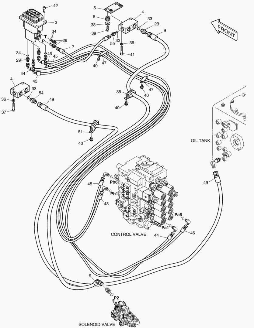 ТРУБОПРОВОД СЕРВОУПРАВЛЕНИЯ(8)