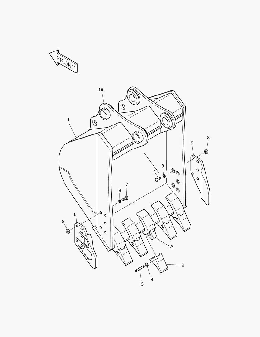 6590 BUCKET ASS`Y-0.8Р—гЋҐ