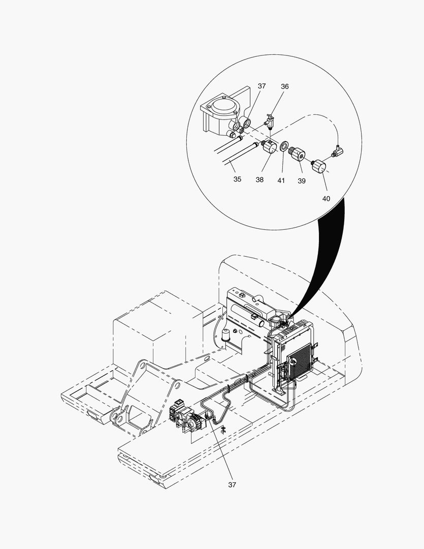 ТУБОПРОВОД ОБОГРЕВАТЕЛЯ