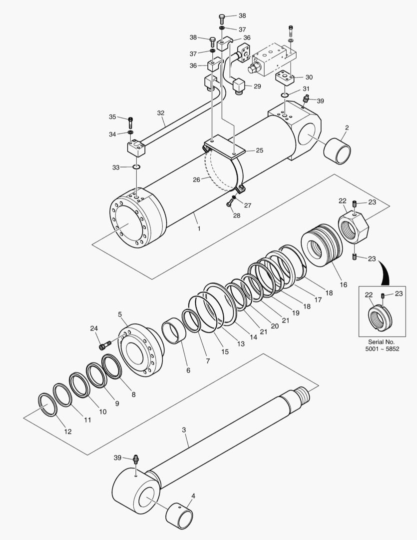 Спецтехника 4510 ARTI BOOM CYLINDER - LOCK VALVE [5001~5867] - главное фото