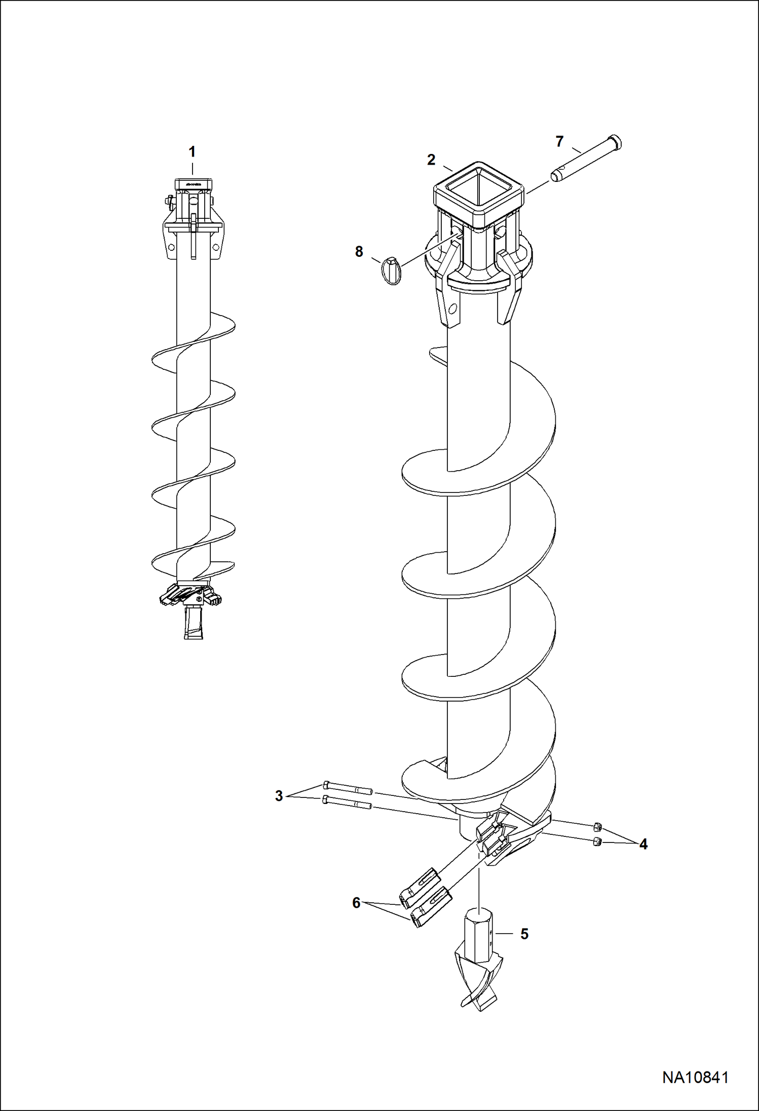 БУР ГИДРАВЛИЧЕСКИЙ (АВСТРАЛИЯ ТОЛЬКО) (БУР ГИДРАВЛИЧЕСКИЙ) (300 ММ ДИАМЕТР БИТ) (PS5 B3W6)