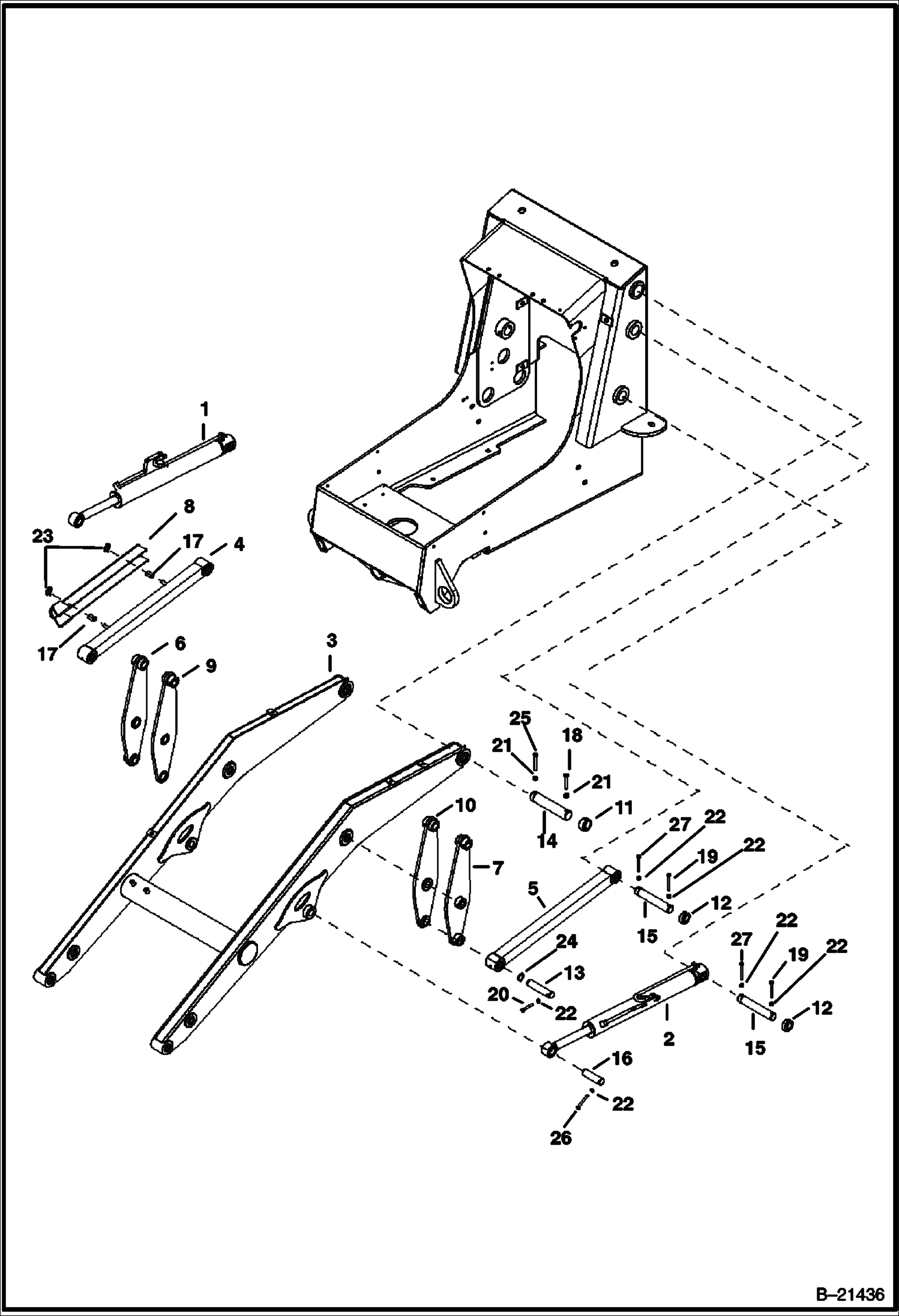 ПОДЪЕМНАЯ РУКОЯТЬ И КРЕПЕЖНЫЕ ДЕТАЛИ (BL570) 5706 11024 И НИЖЕ (BL575) 5720 11006 И НИЖЕ