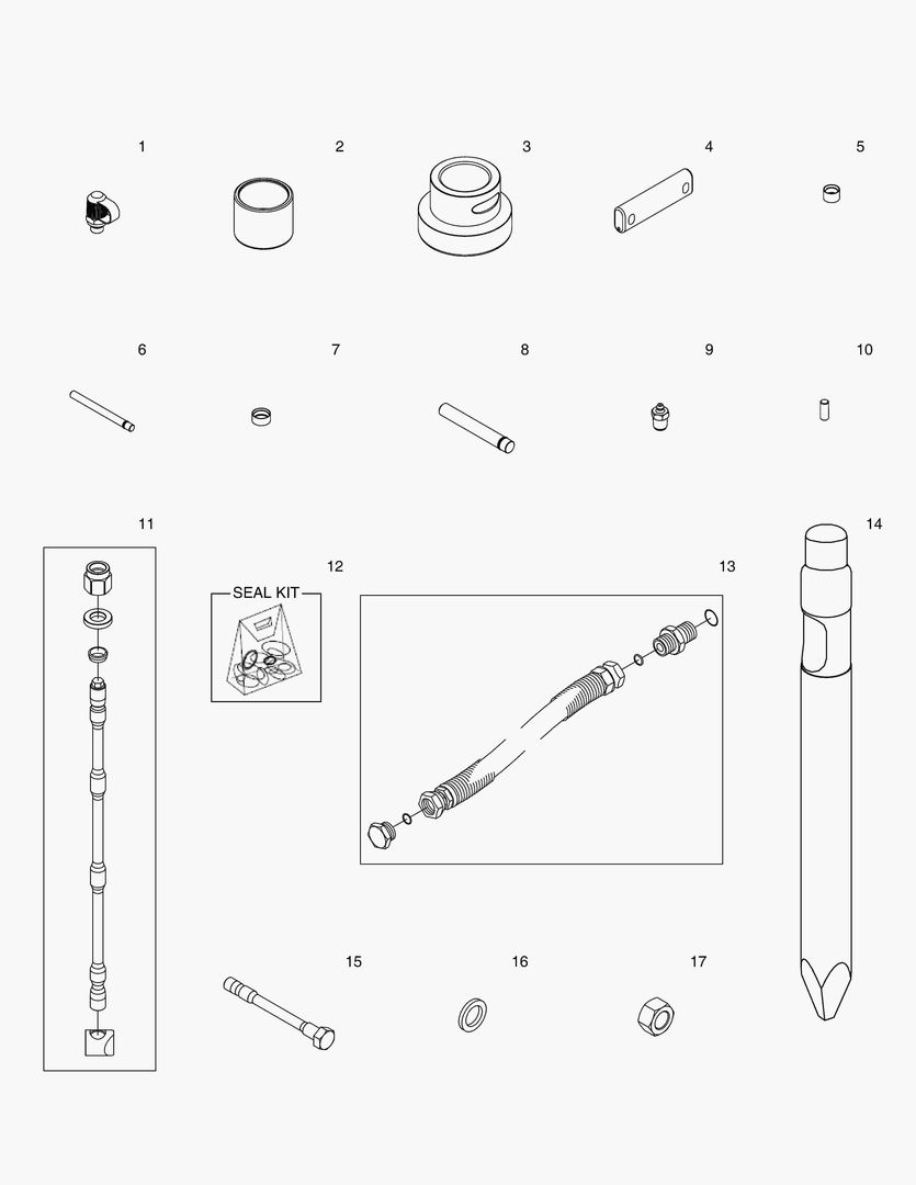 Спецтехника 5140 RECOMMENDED SPARE PARTS