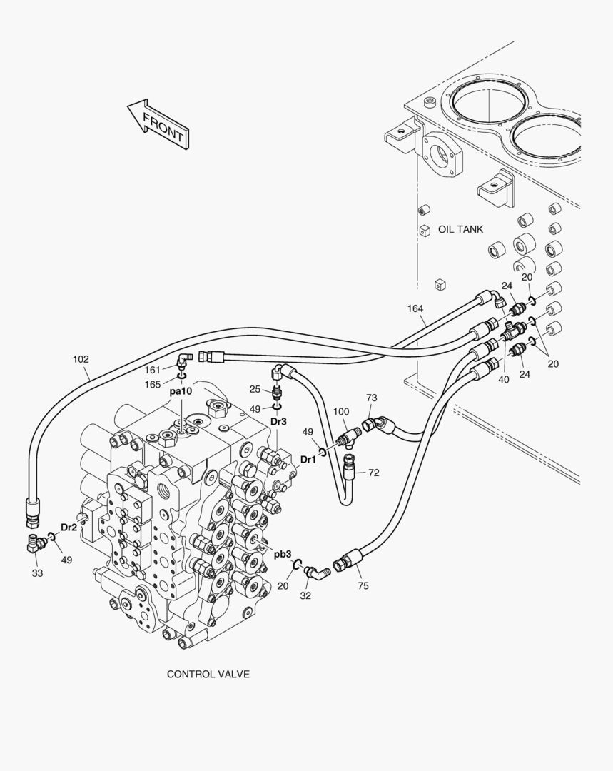 ТРУБОПРОВОД СЕРВОУПРАВЛЕНИЯ(5)