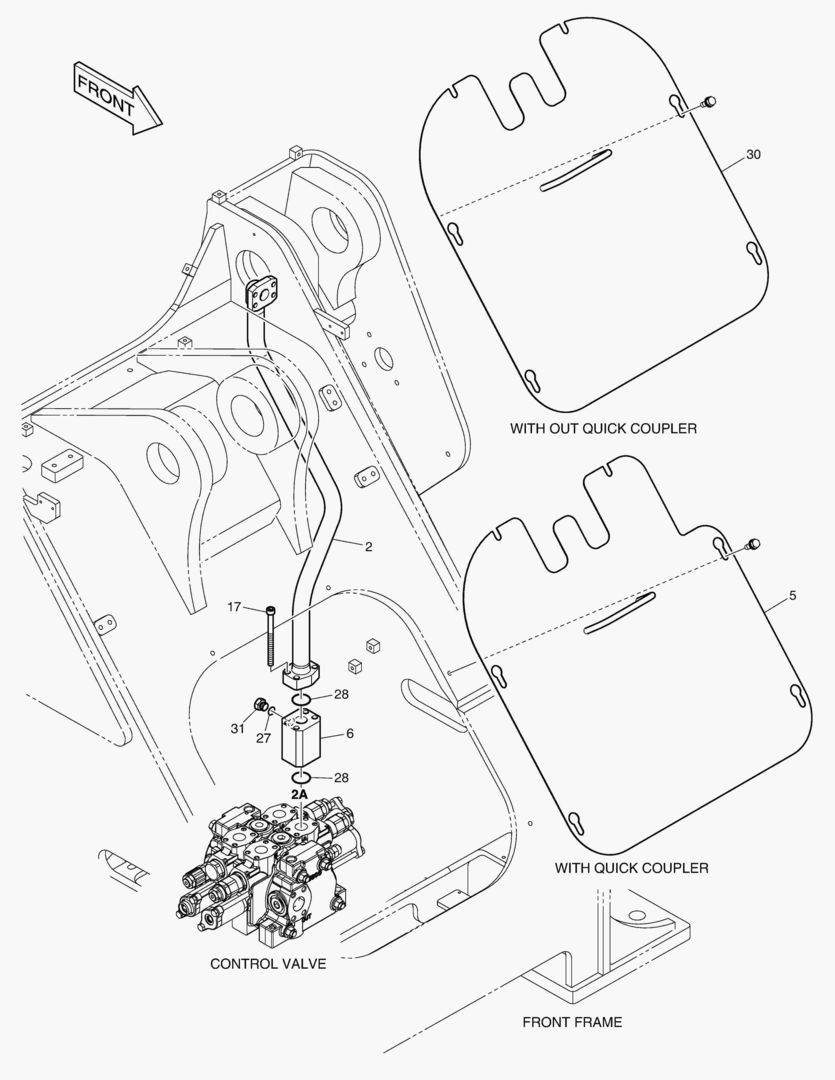 5270 CONTROL VALVE PIPING - 2 SPOOL(QC)
