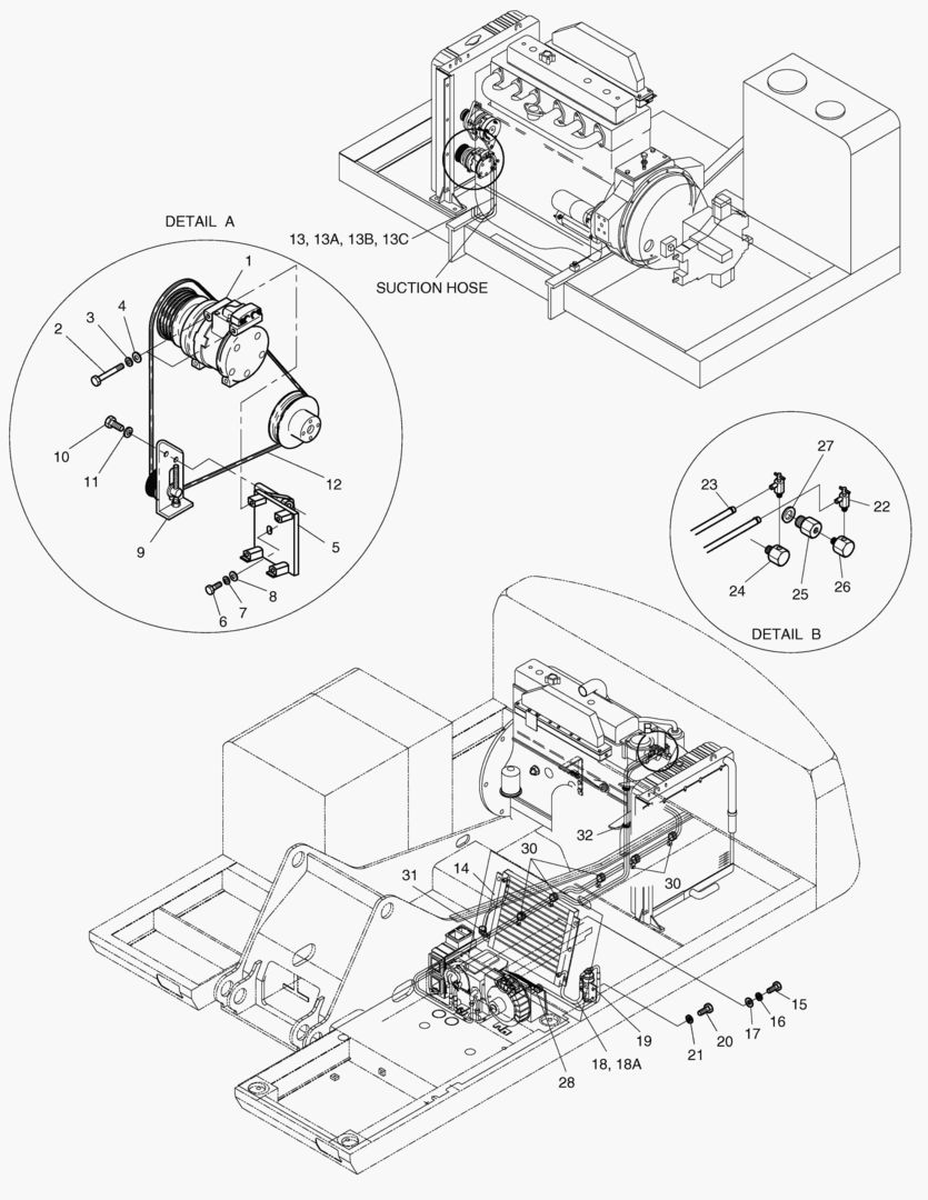 1750 COOLER & HEATER ASS`Y(2)-ENGINE PART
