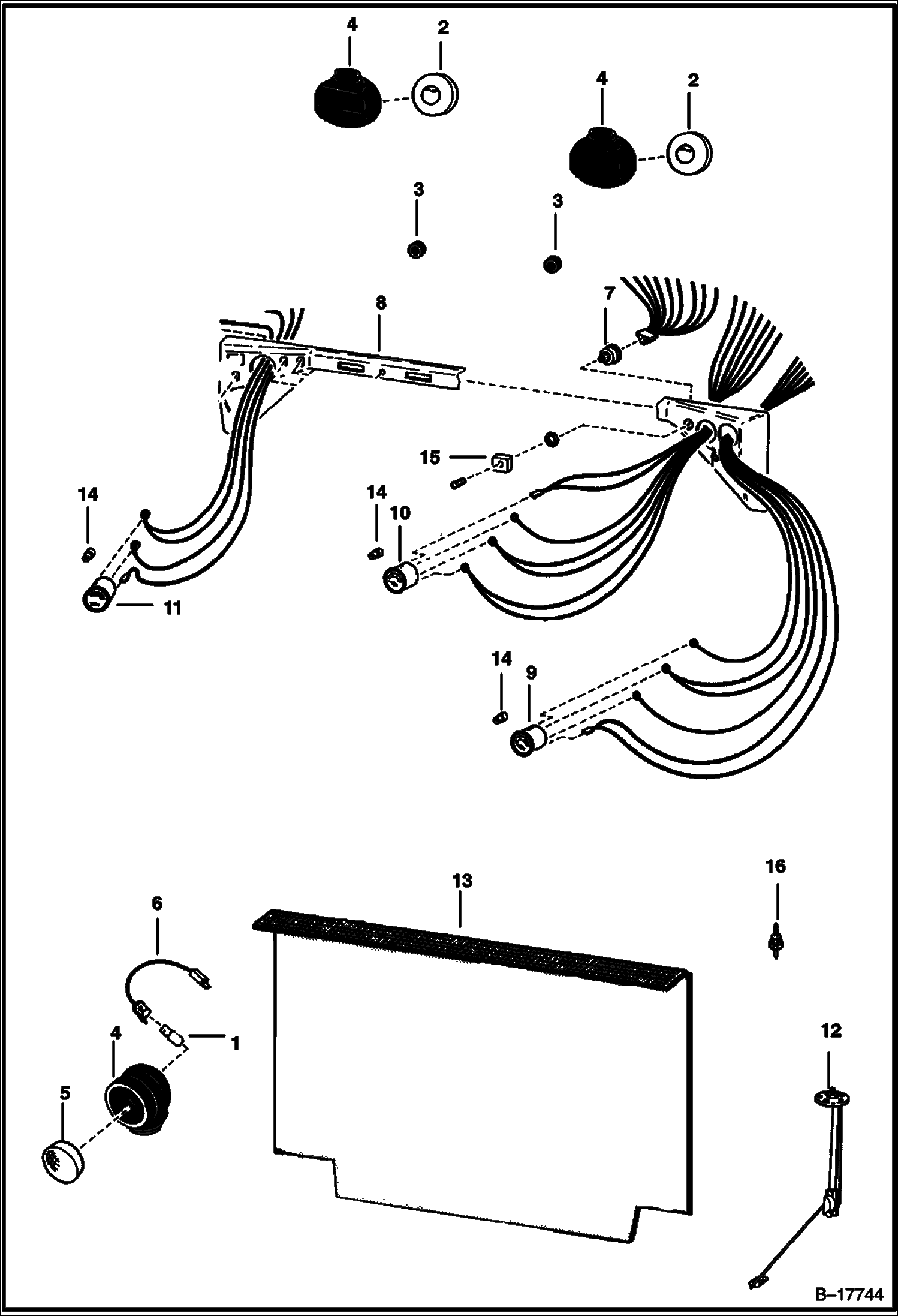 ВАРИАНТЫ КАБИНЫ (СТАНДАРТ) (СЕРИЙНЫЙ НОМЕР 11088 И НИЖЕ)