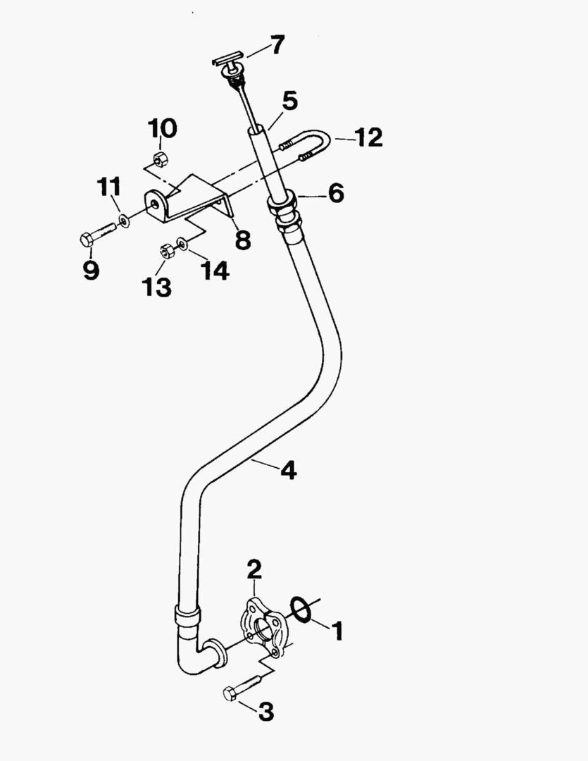 G021-1 OIL DIPSTICK