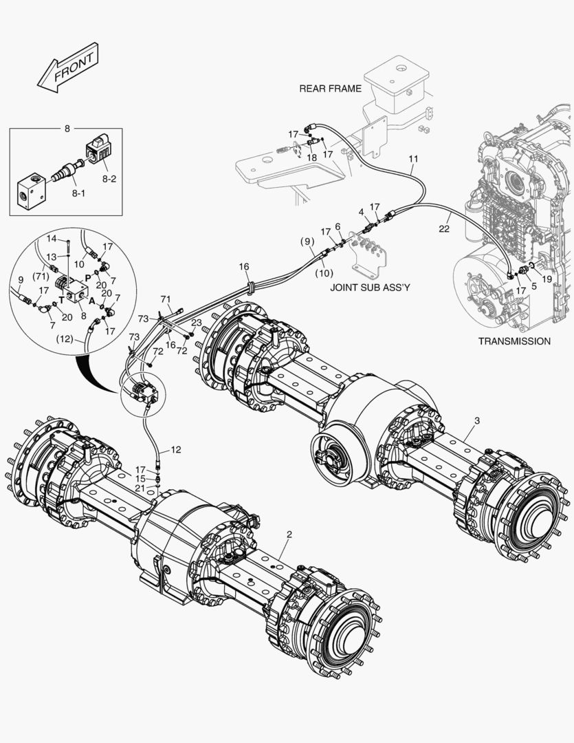 ОСЬ В СБОРЕ - РАЗНЫЕ ЗАМКИ