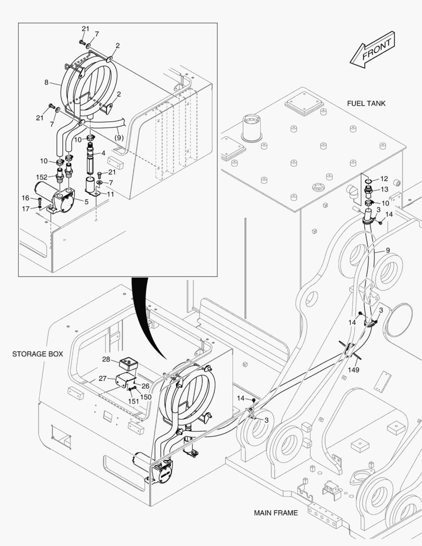 6100 FUEL FILLER PUMP