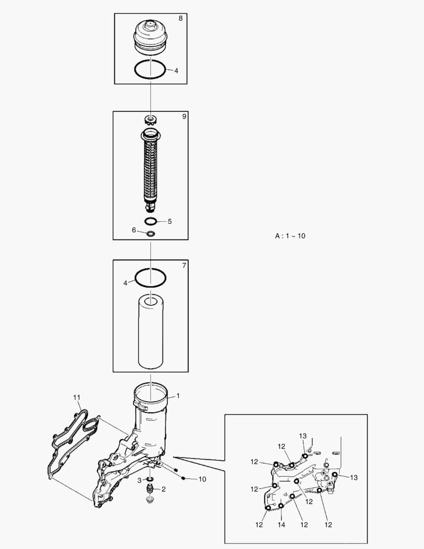 014 OIL FILTER HOUSING