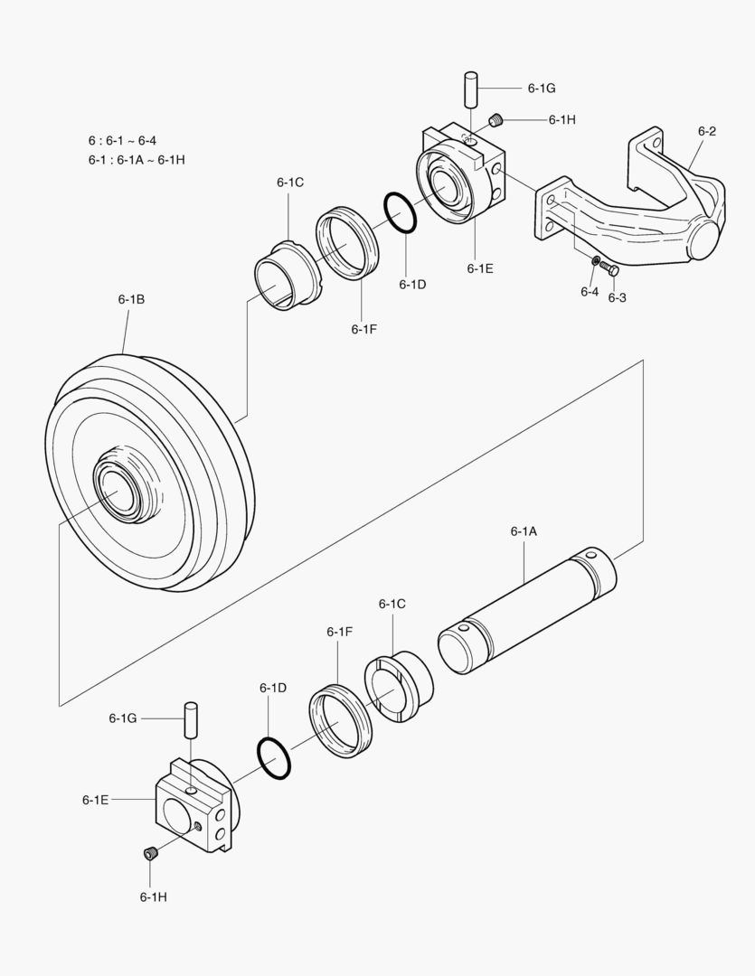 Схема НАТЯЖНОЕ КОЛЕСО