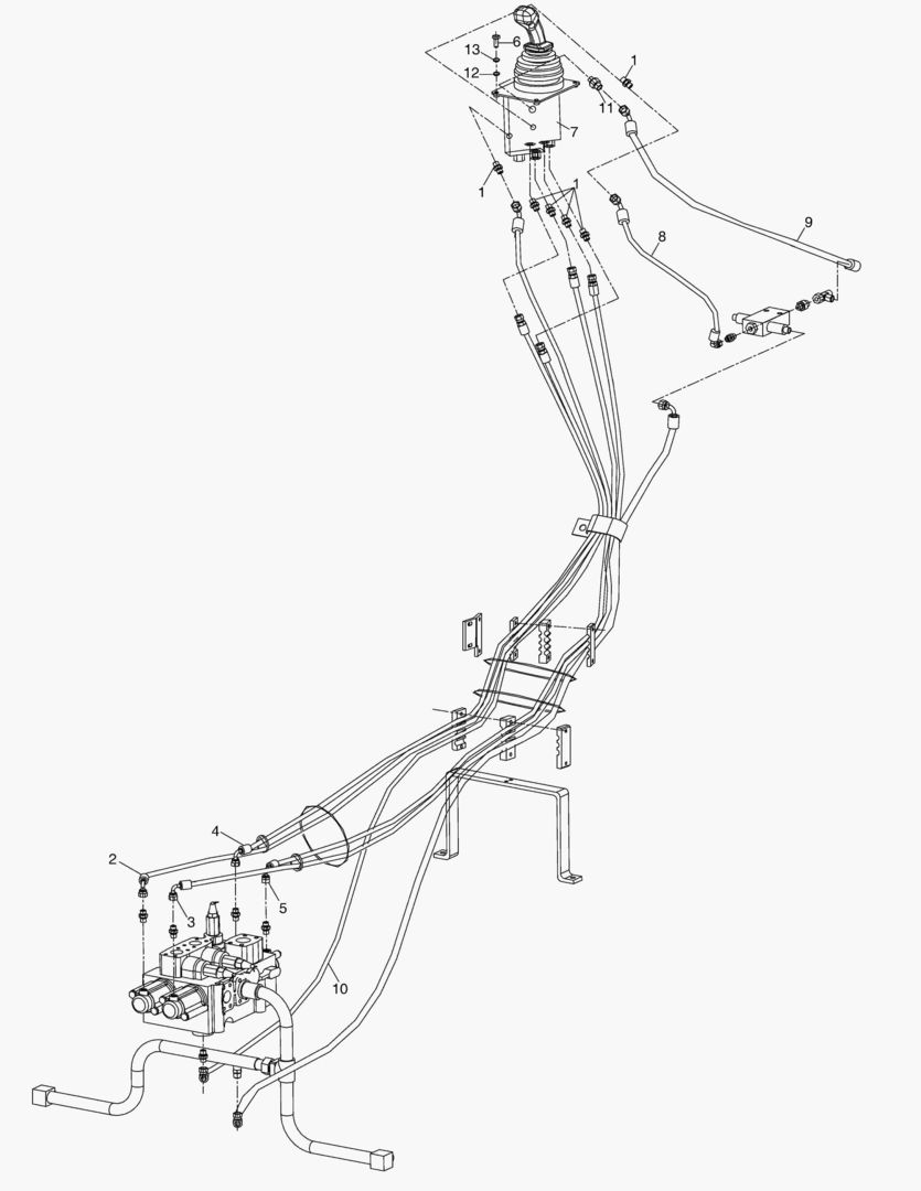 6100 CABIN PILOT PIPING-2SP&RU [10732~]