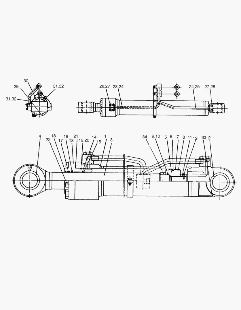 6511 BOOM CYLINDER(L.H) [111~]