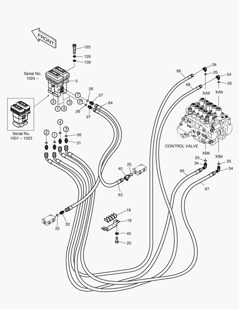 ТРУБОПРОВОД СЕРВОУПРАВЛЕНИЯ(6)