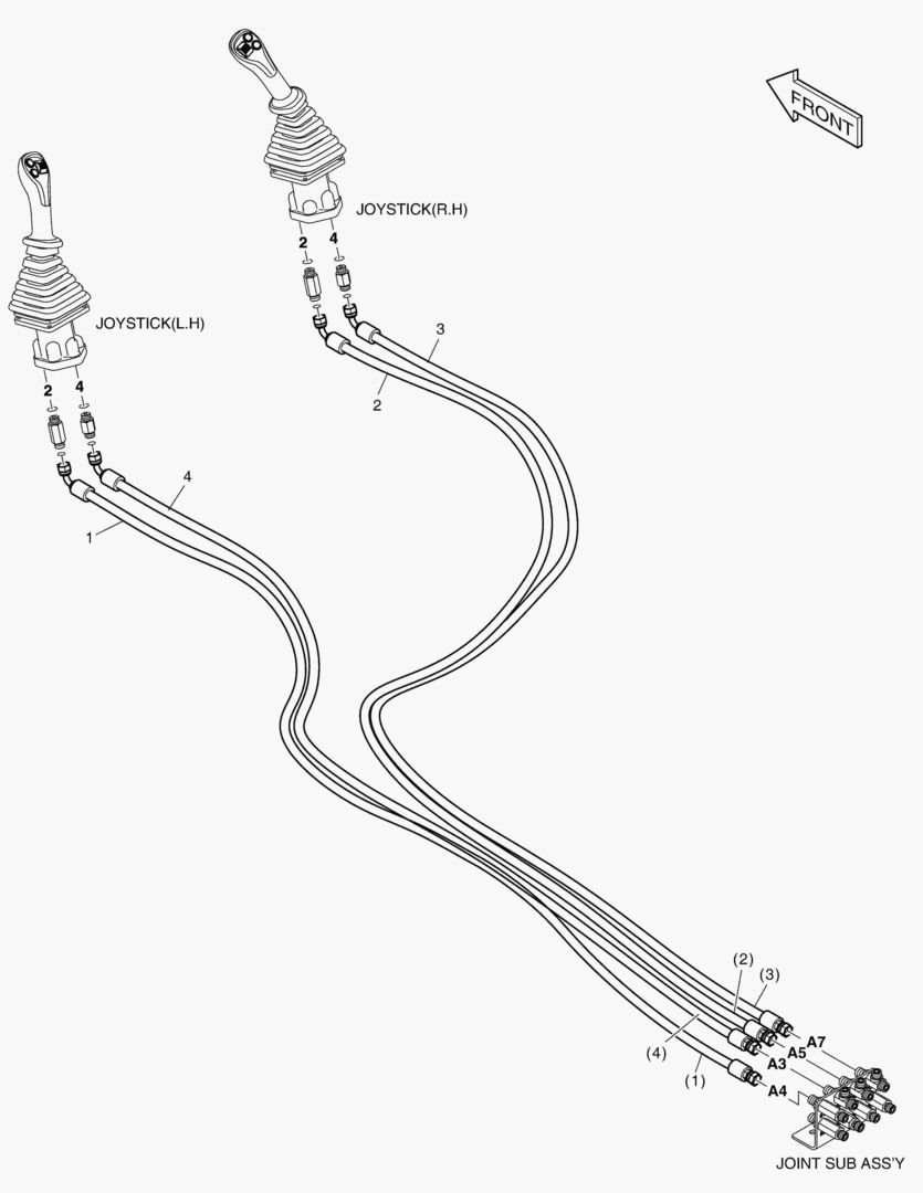 ТРУБОПРОВОД СЕРВОУПРАВЛЕНИЯ(9)