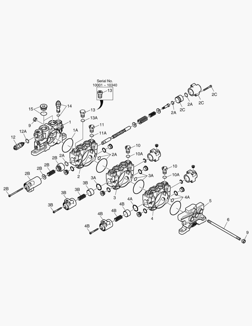РЕГУЛИРУЮЩИЙ КЛАПАН - 3 КАТУШКИ
