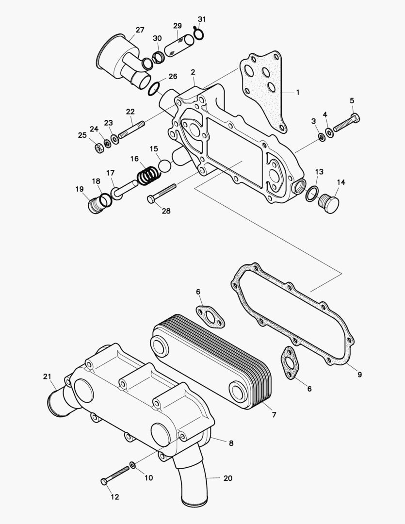 021 OIL COOLER [~980112]
