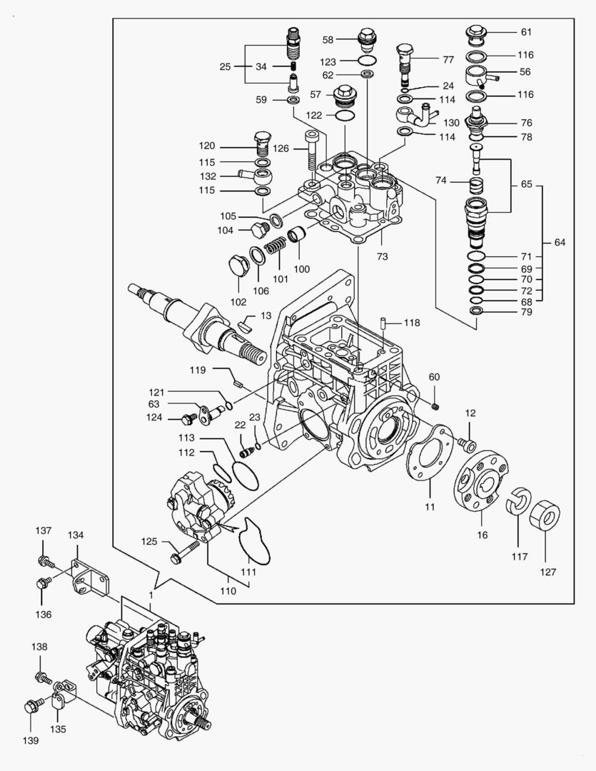 НАСОС ДЛЯ ВПРЫСКА ТОПЛИВА