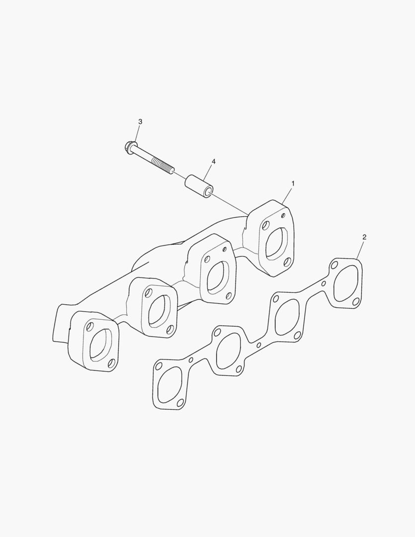 Спецтехника 049 EXHAUST MANIFOLD
