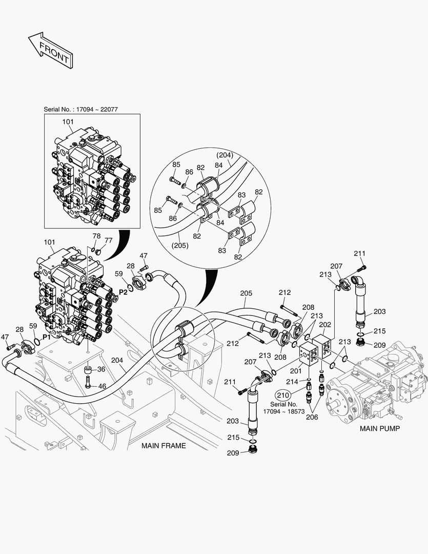 1271 MAIN PIPING(1) - PUMP [17094~]