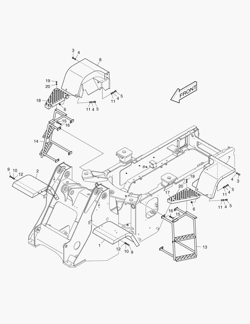 1300 FENDER & LADDER