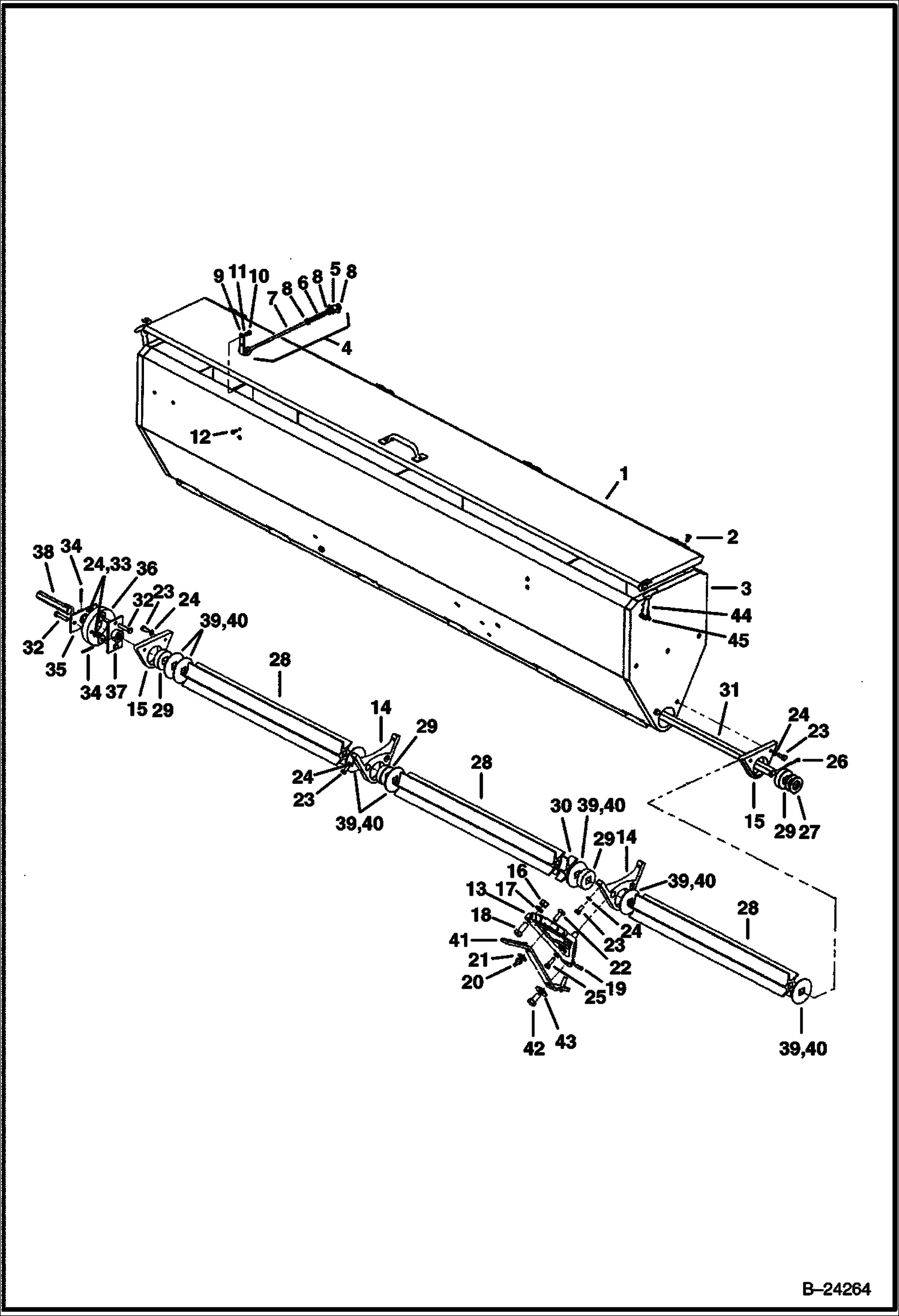 СЕЯЛКА (СЕМЕННОЙ ЯЩИК СЕЯЛКИ) (72-- 0180)