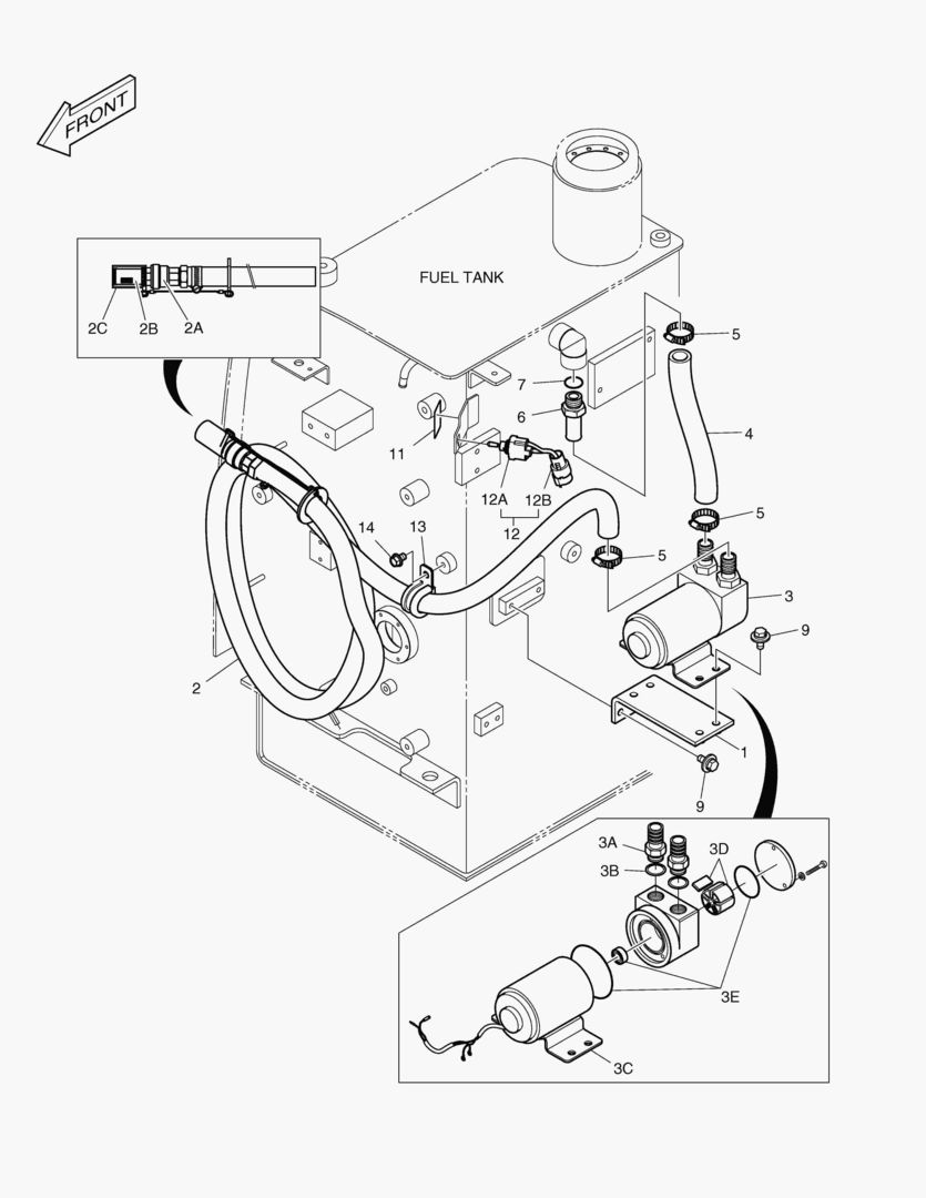 6100 FUEL FILLER PUMP
