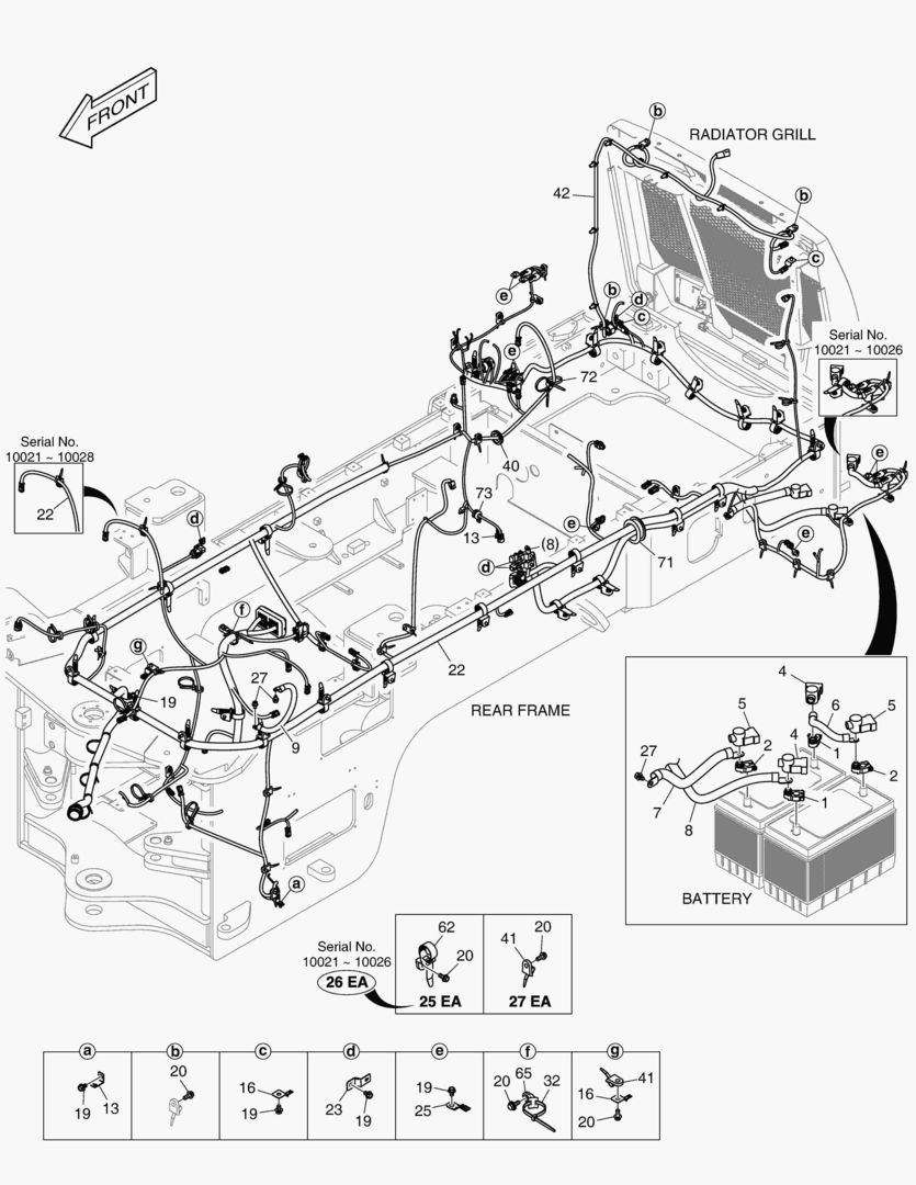 1621 ELECTRIC PARTS - WIRING [10023~]