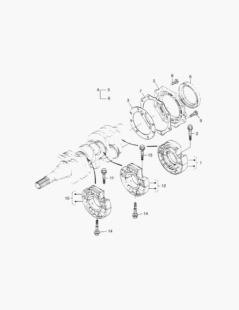 ОСНОВНОЙ КОРПУС ПОДШИПНИКА