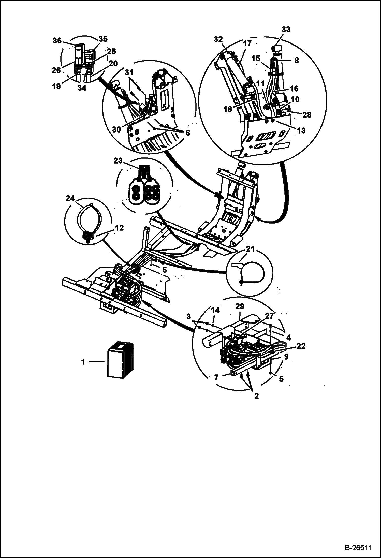 ВСПОМОГАТЕЛЬНАЯ ГИДРАВЛИЧЕСКАЯ СИСТЕМА ДОПОЛНИТЕЛЬНОГО ОБОРУДОВАНИЯ