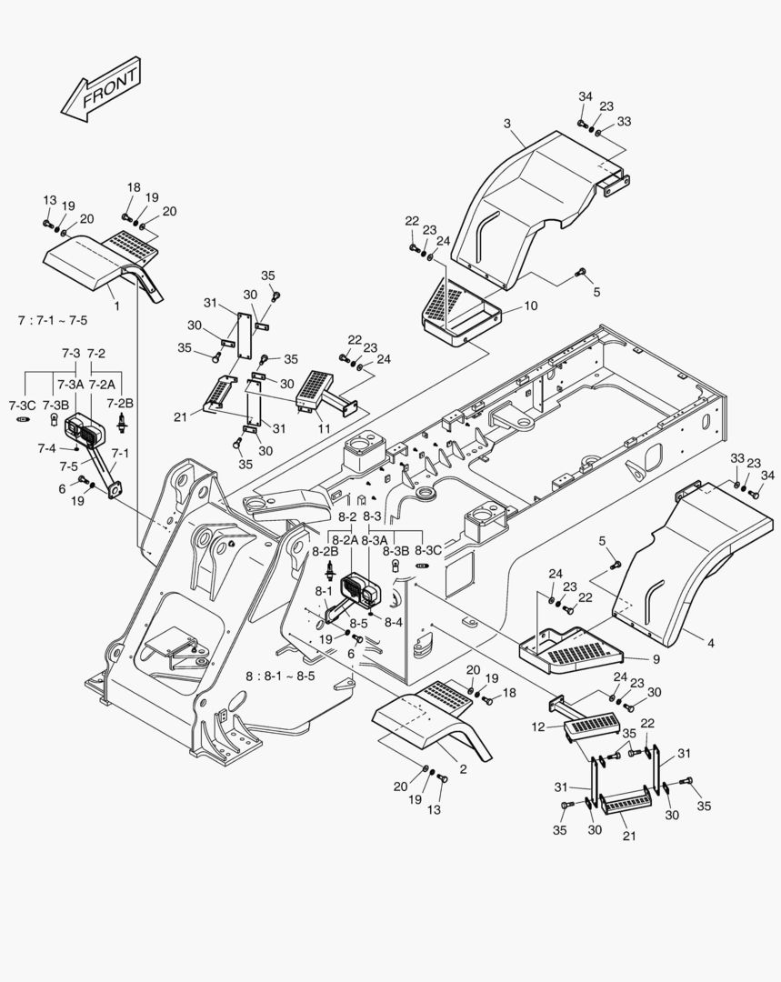 1430 FENDER & LADDER