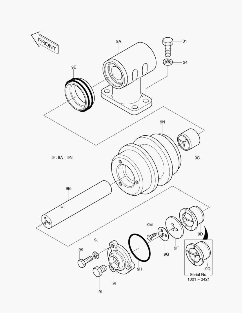 ВЕРХНИЙ ПОДШИПНИК