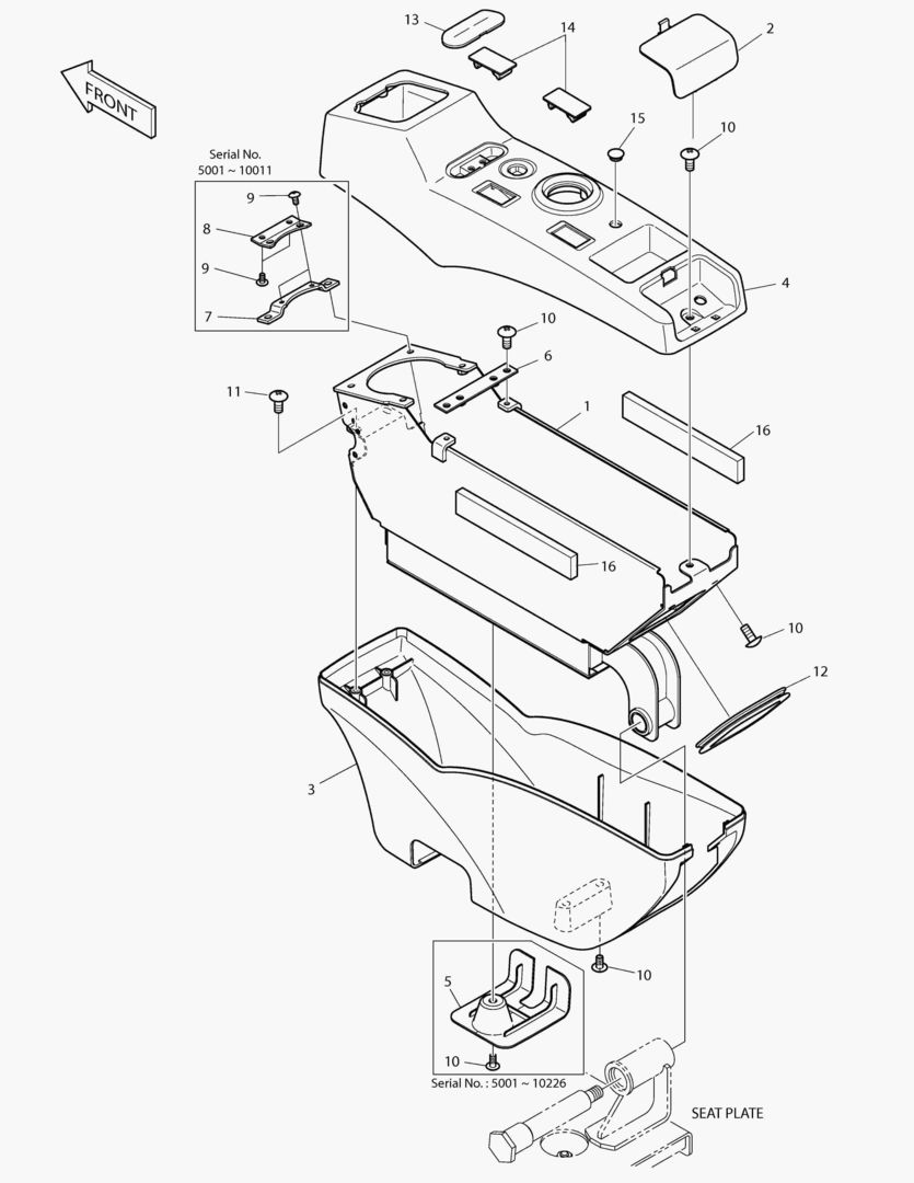 ПУЛЬТ УПРАВЛЕНИЯ - ПРАВОСТОРОННИЙ