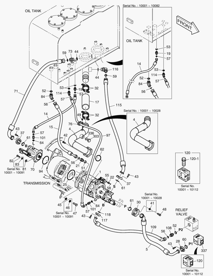 ПАТРУБКИ РУЛЕВОГО УПРАВЛЕНИЯ (1)