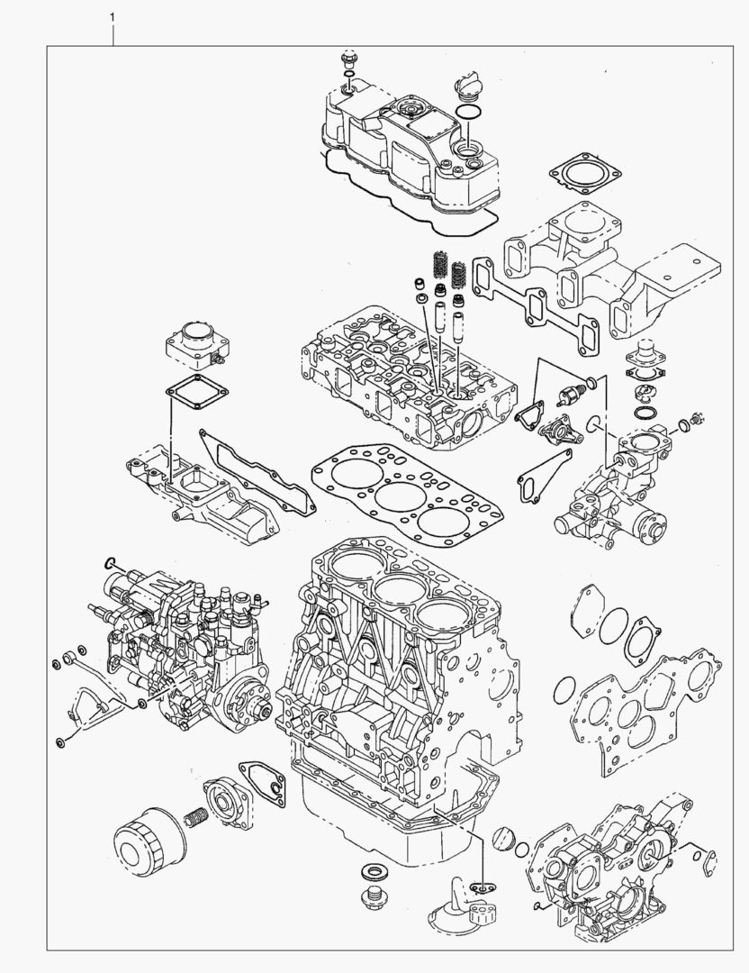 150 ENGINE GASKET KIT [20592~]