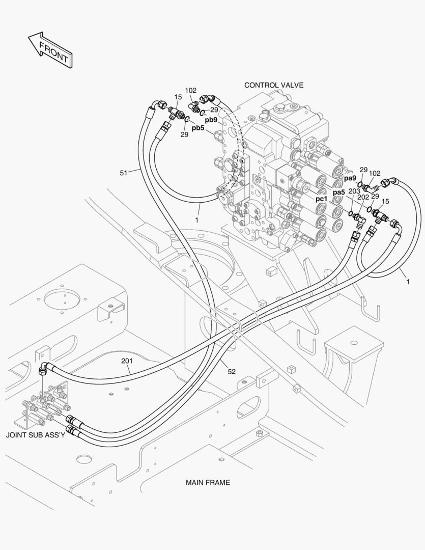 1340 PILOT PIPING(3) - ARM