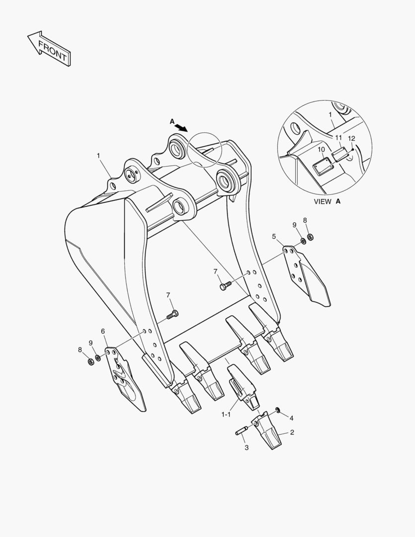 6780 BUCKET ASS`Y - 0.81mВі