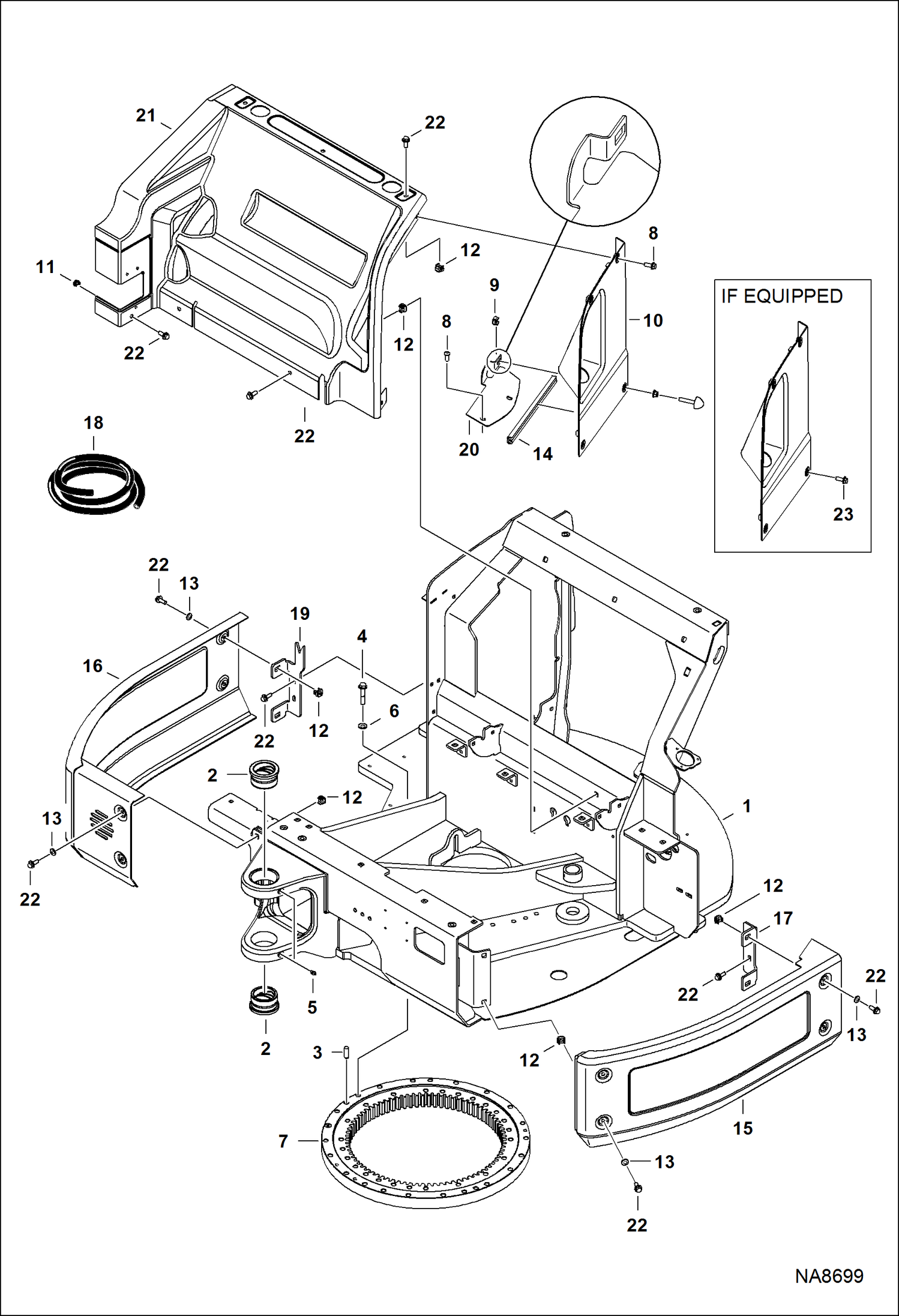 Схема КОРПУС КУЗОВА