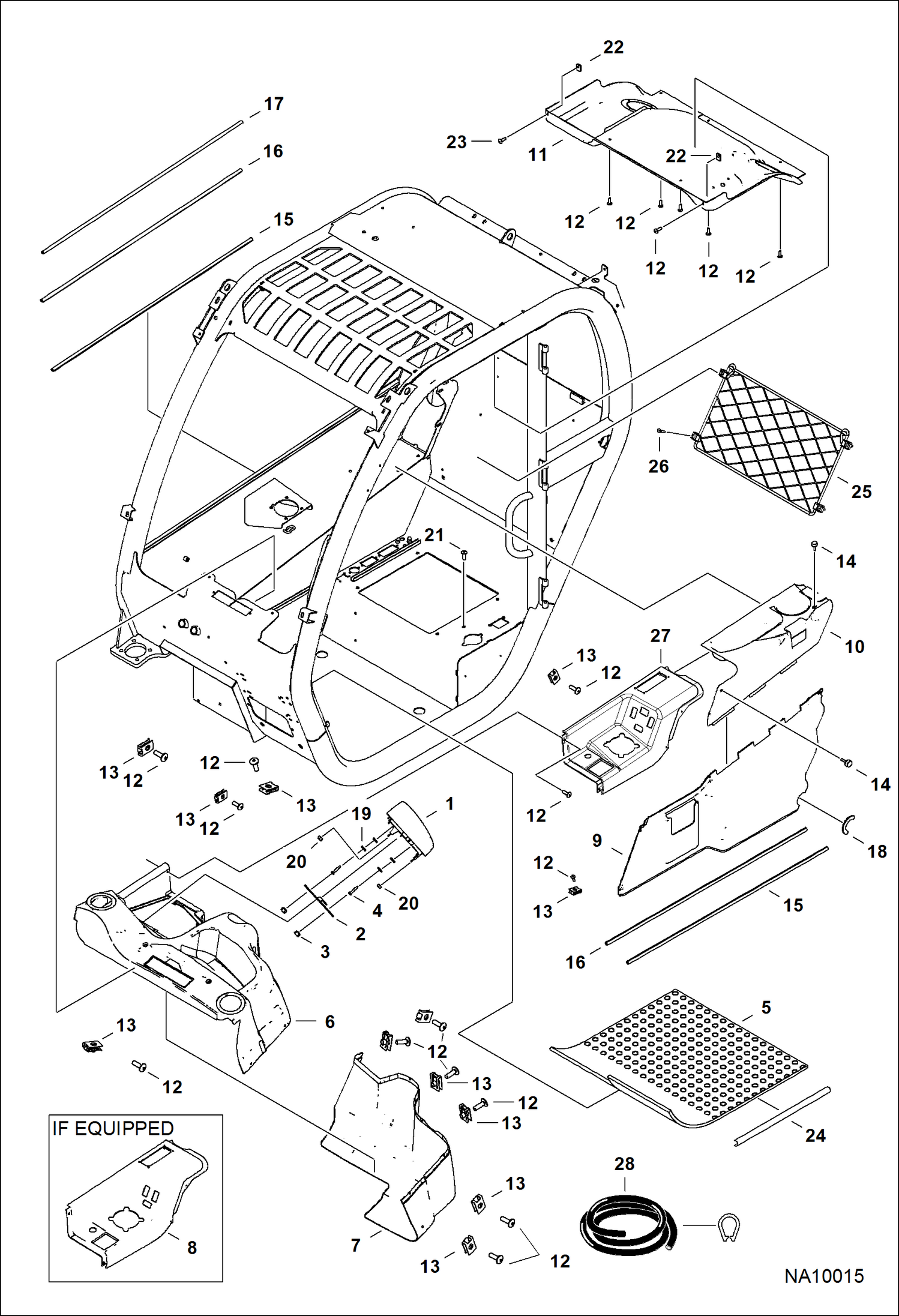 КАБИНА ОПЕРАТОРА (ВНУТРЕННЯЯ ОТДЕЛКА)