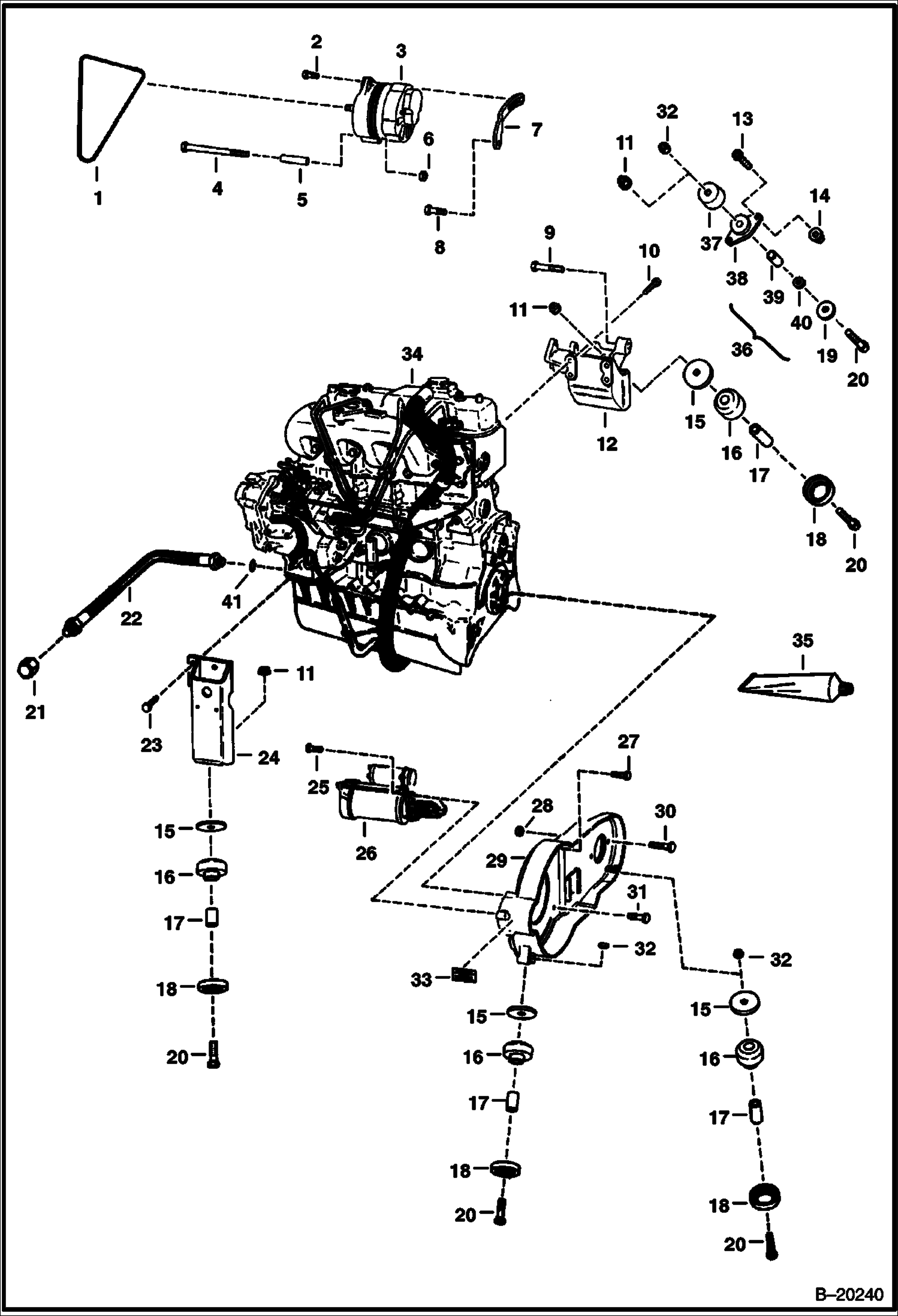 ДВИГАТЕЛЬ, ЕГО ЧАСТИ