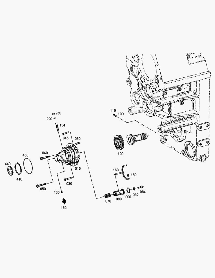 G020-69 AXLE - DISCONNECTION
