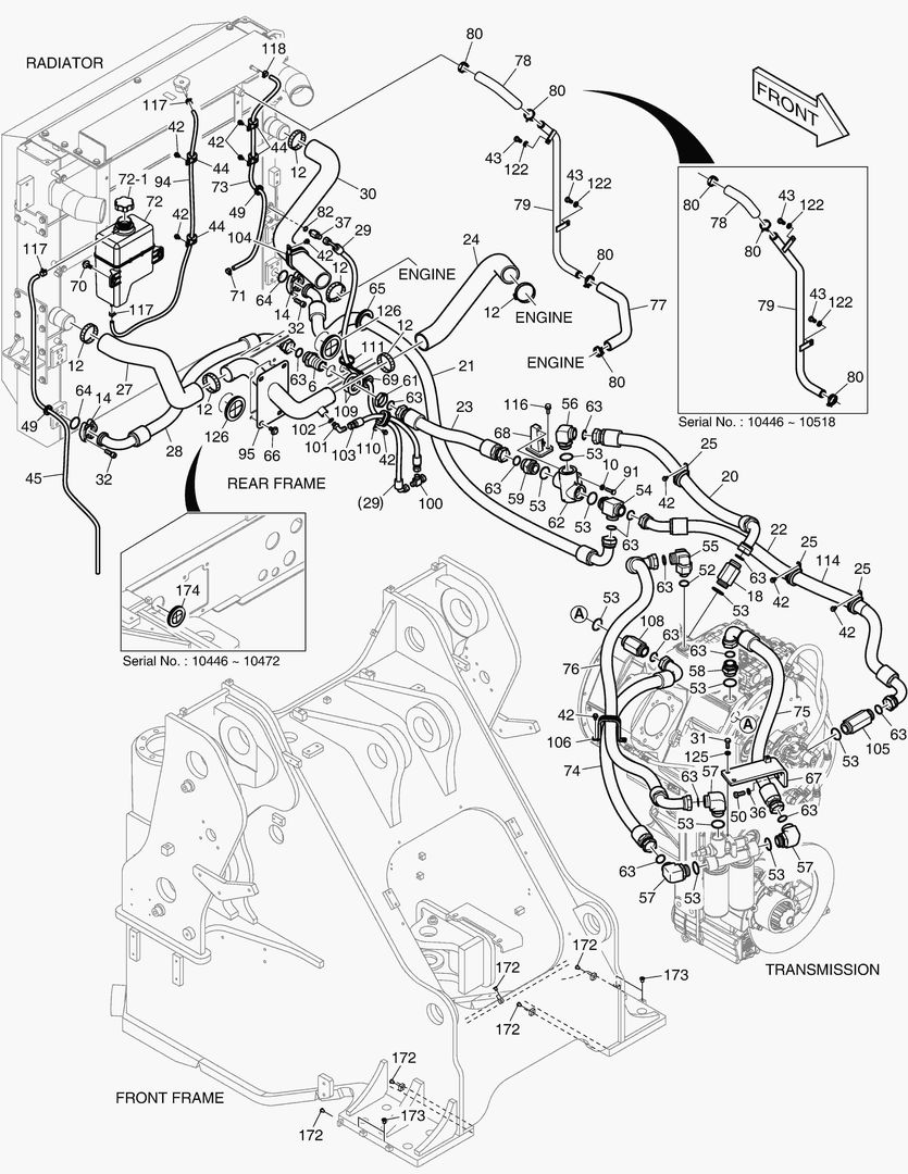 ТУБОПРОВОД МАСЛЯНОГО РАДИАТОРА (1)