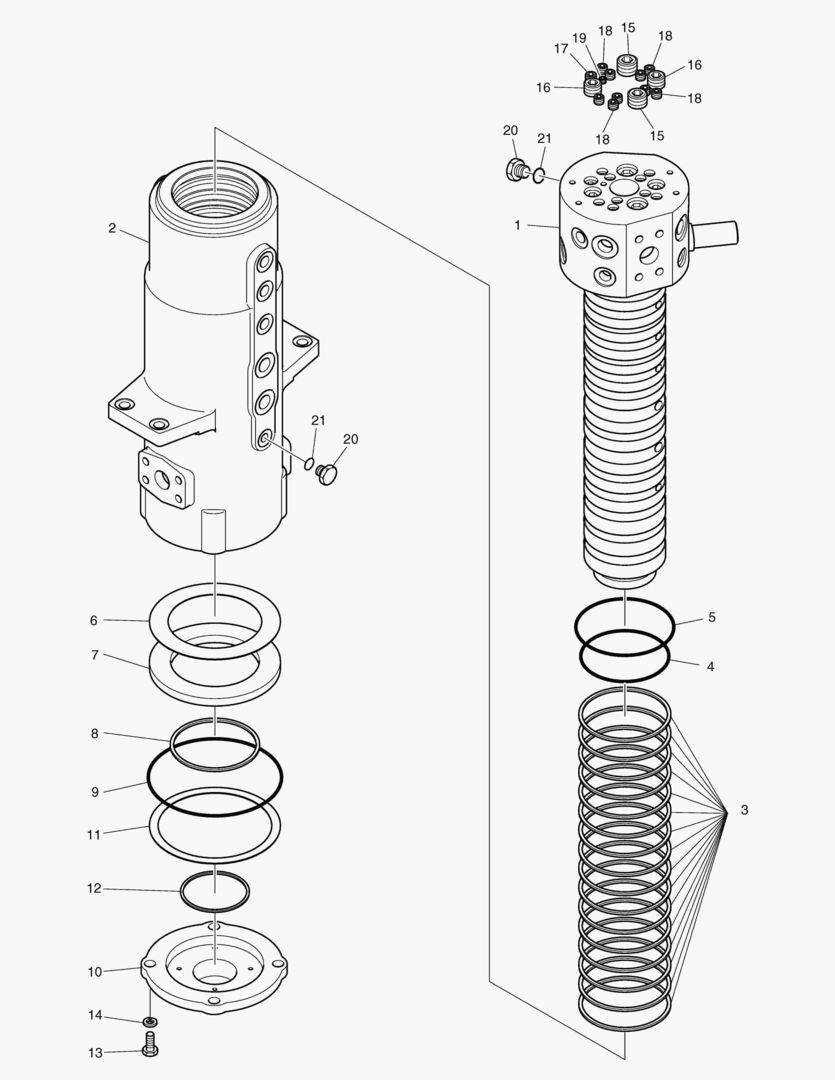 Спецтехника 4290 CENTER JOINT - INDEPENDENT ATTACH [5001~5873] - главное фото
