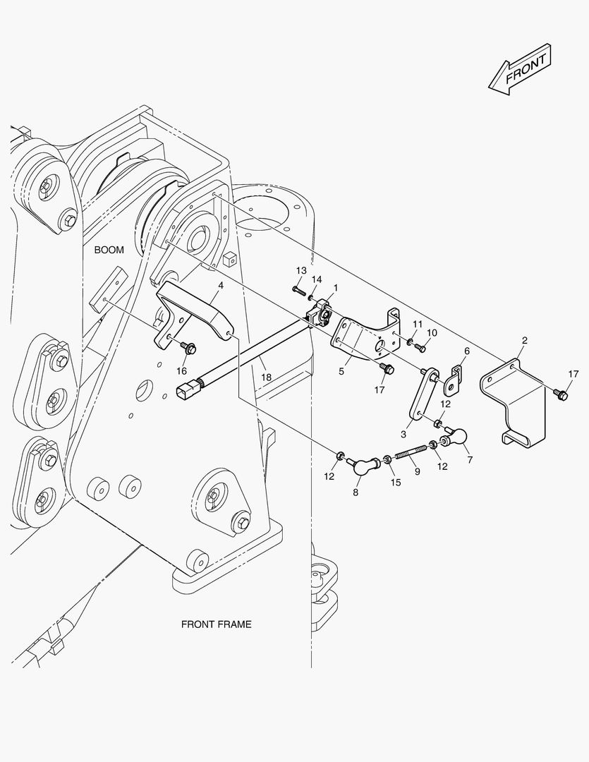 УДАРНАЯ РУКОЯТЬ ПОДЪЕМА В СБОРЕ